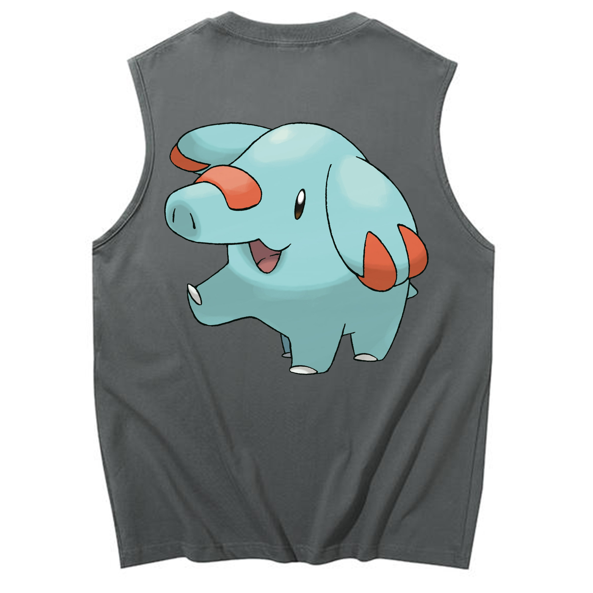 （画像用） ポケットモンスター Pokémon コットン100％タンクトップ（背面プリント）
